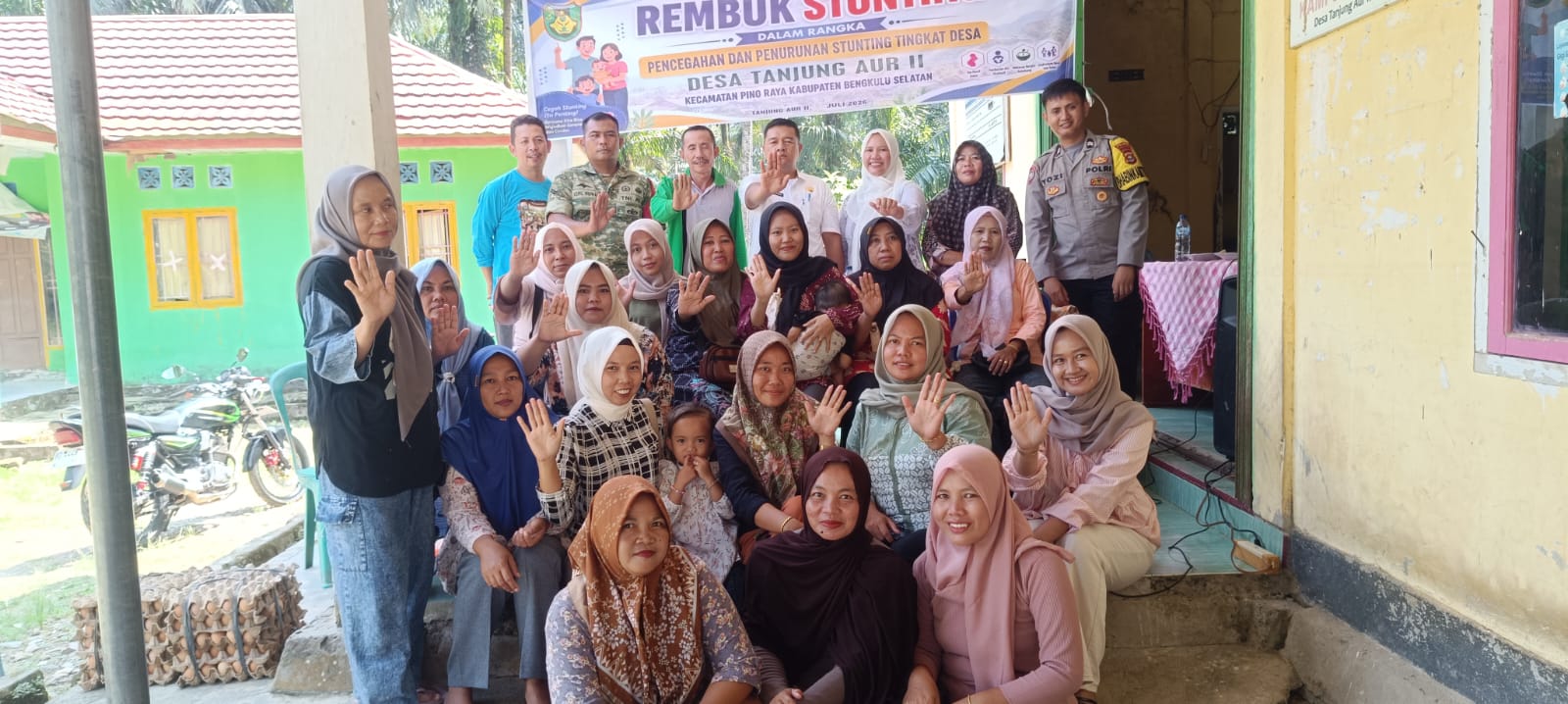 Wujudkan Generasi Sehat Cerdas, Pemdes Tanjung Aur II Susun Langkah Strategis Cegah Stunting